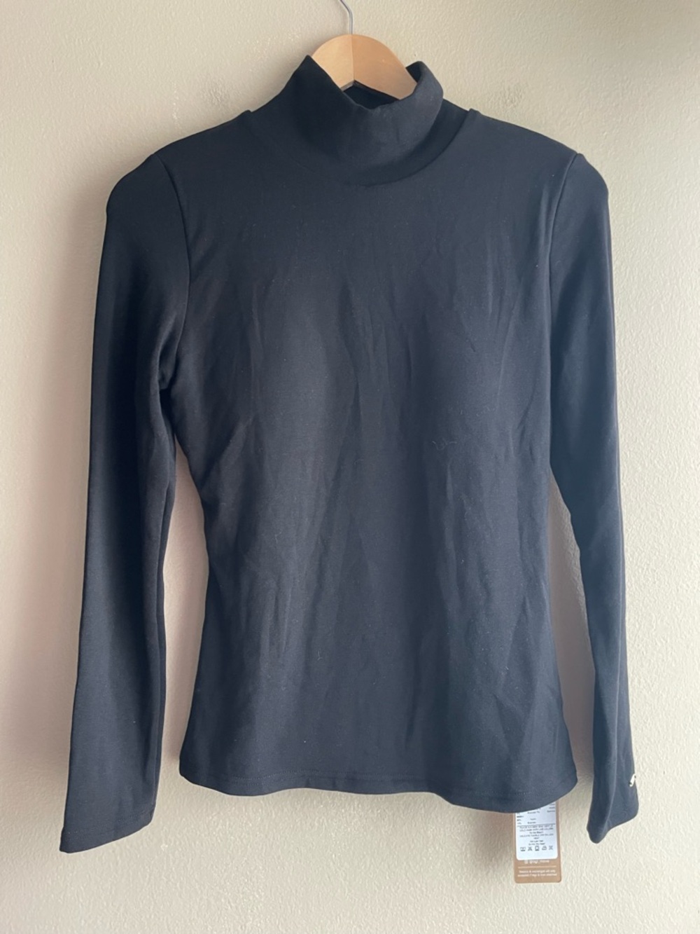 New OGL Women Black Turtleneck Top Size Medium